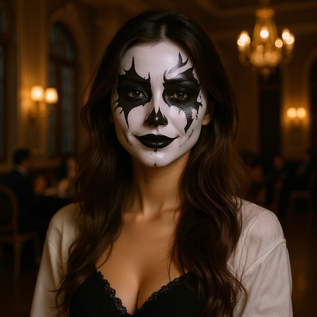 Masquerade portrait example