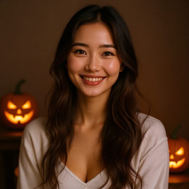 Pumpkin portrait example