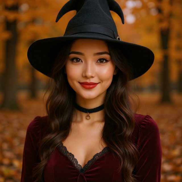Halloween portrait example