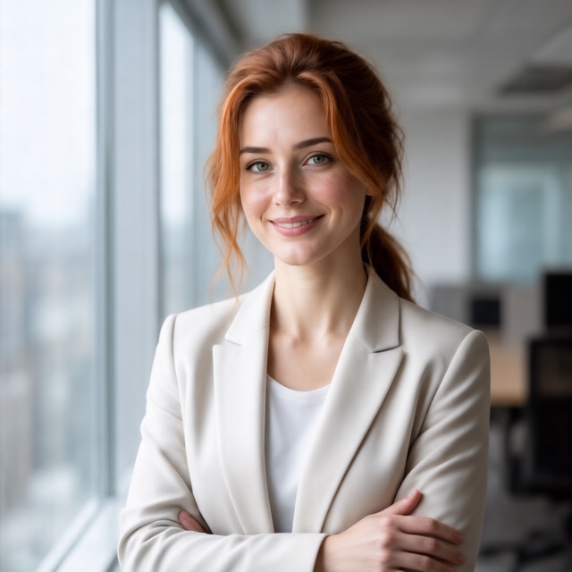 LinkedIn AI portrait style