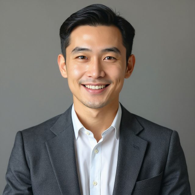Business male portrait example