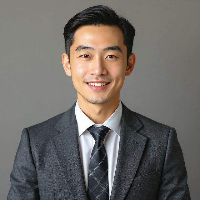 Corporate male portrait example