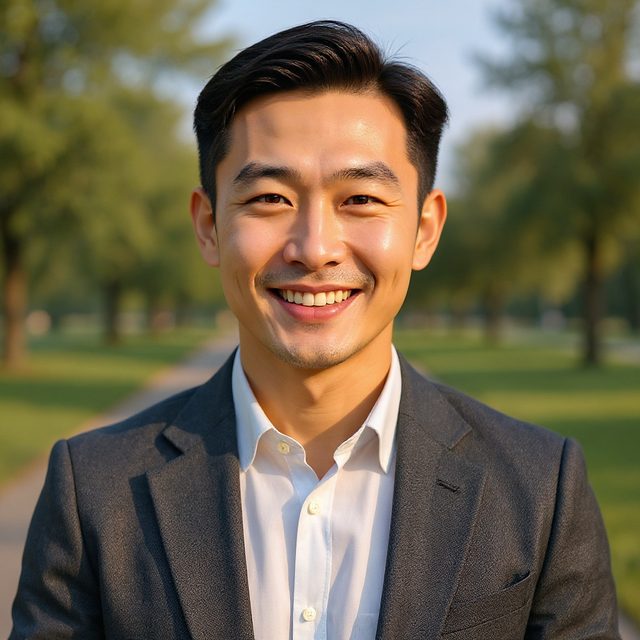 Dating male portrait example
