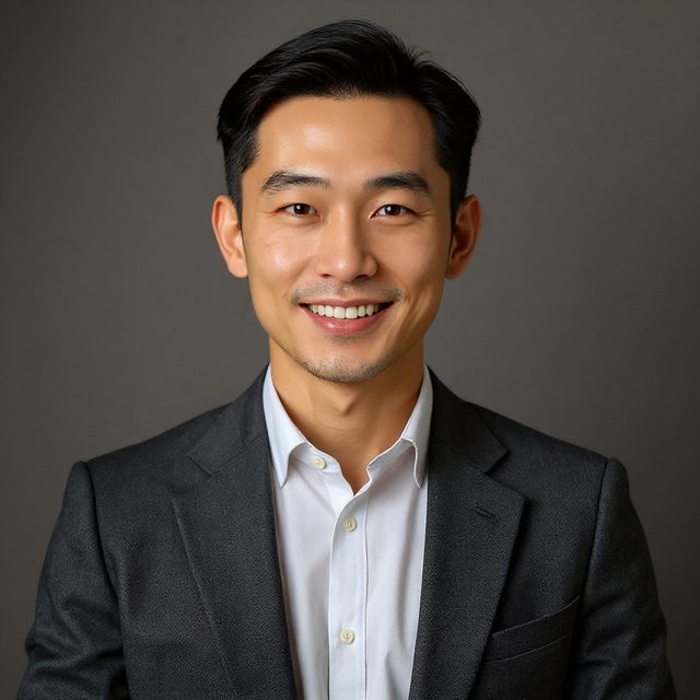 Executive male portrait example