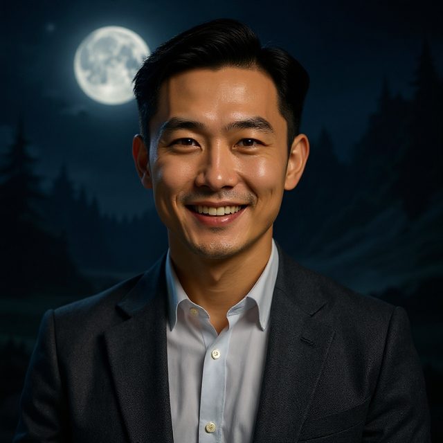 Night Hour male portrait example