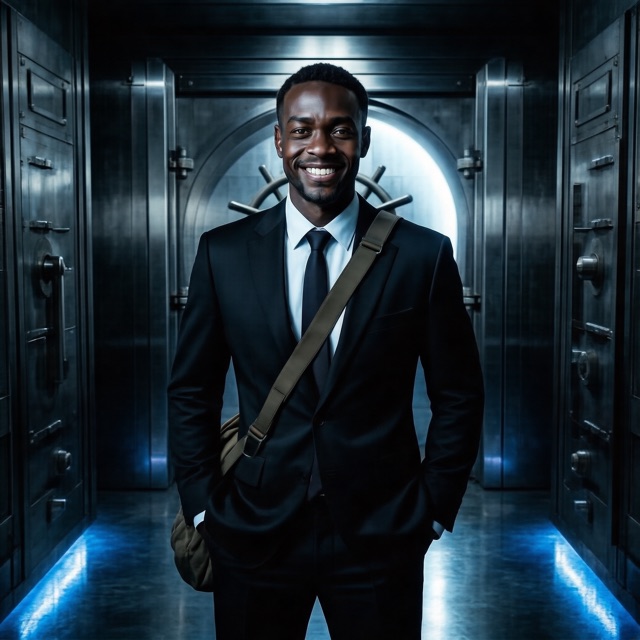 Heist male portrait example