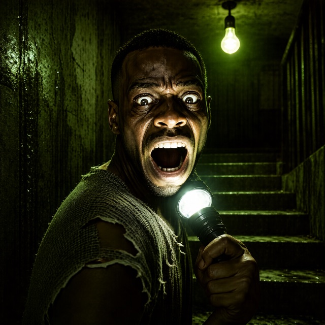 Horror male portrait example
