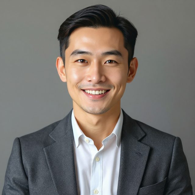 Influencer male portrait example