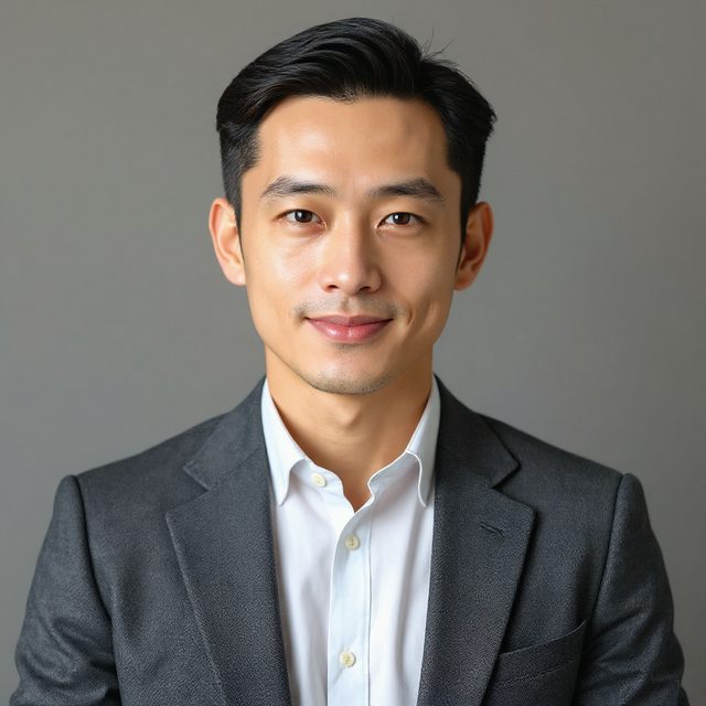 Luxury male portrait example