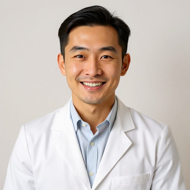 Medical male portrait example