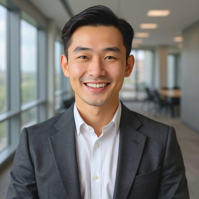Real Estate male portrait example