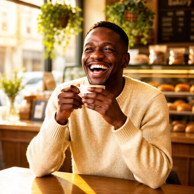 Rom-com male portrait example