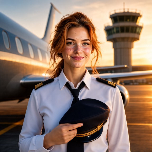 Pilot portrait example