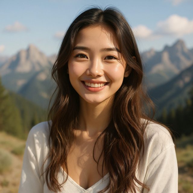 Travel portrait example